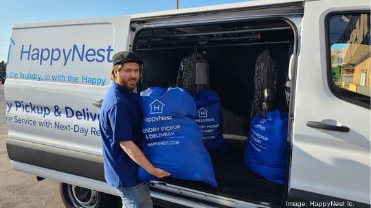 HappyNest Van and Driver