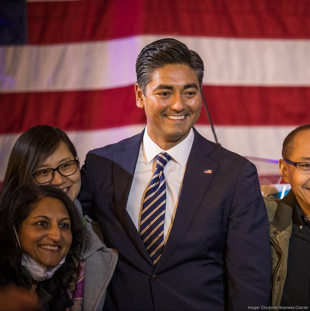 Cincinnati Mayor Aftab Pureval says he'll win traditional bet - Los Angeles  Times