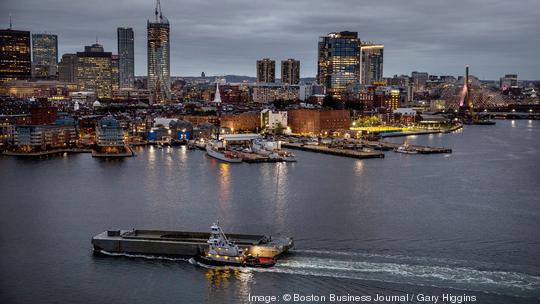 Boston Night Skyline