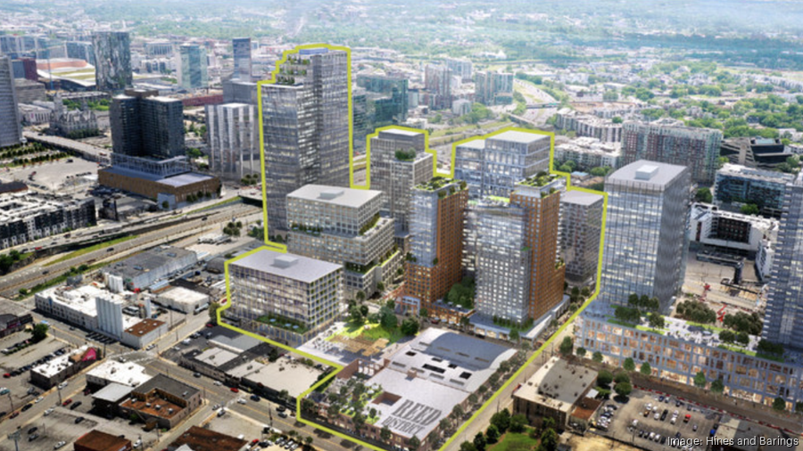 Hines, Barings unveil plans for Midtown Reed site Nashville Business Journal