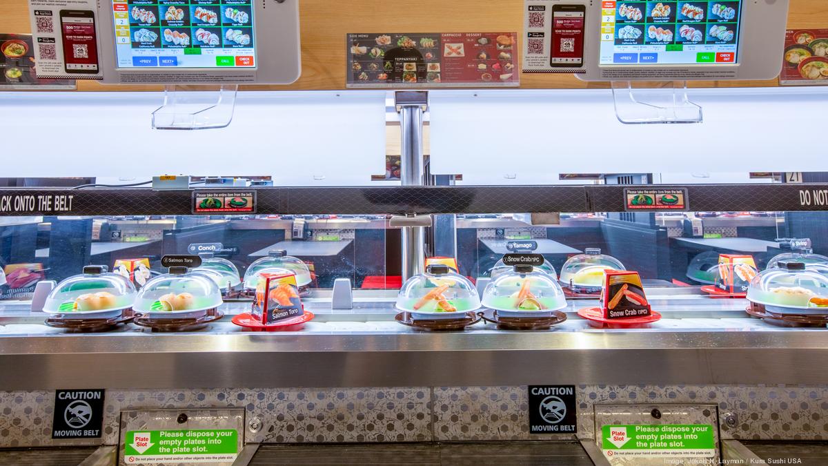 Conveyor belt sushi chain Kura Sushi to open Philadelphia restaurant near  Rittenhouse Square - Philadelphia Business Journal