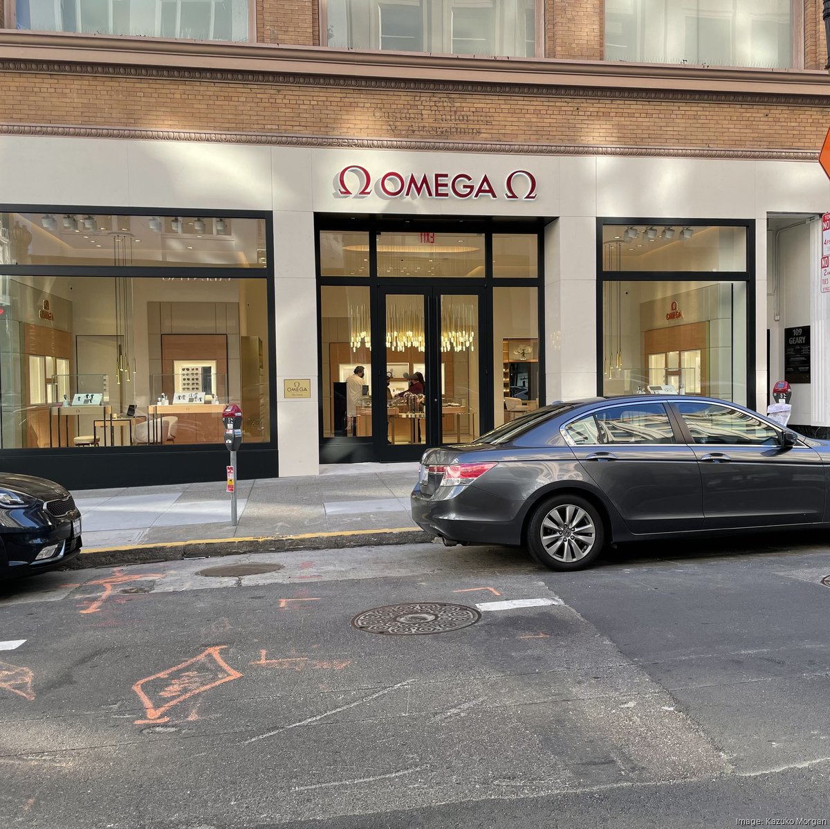 Luxury Swiss watchmaker Omega opens first boutique outlet in San