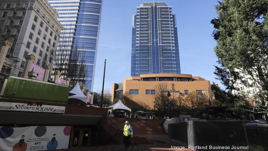 Pioneer Courthouse Square Downtown Portland