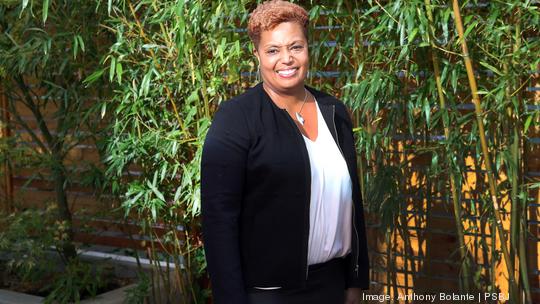 F5 Networks Vice President Jamila Conley in Seattle