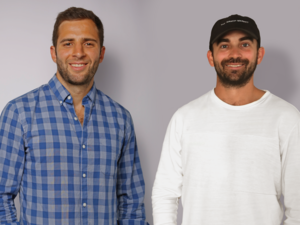 Harrison Fugman and Alex Kost, operational co-founders, The Naked Market, Nov. 2021