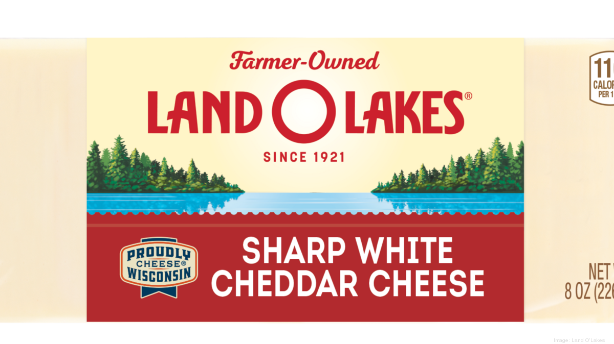 Land O Lakes Yellow Shredded Mild Cheddar Cheese, 5 Pound -- 4 per case.