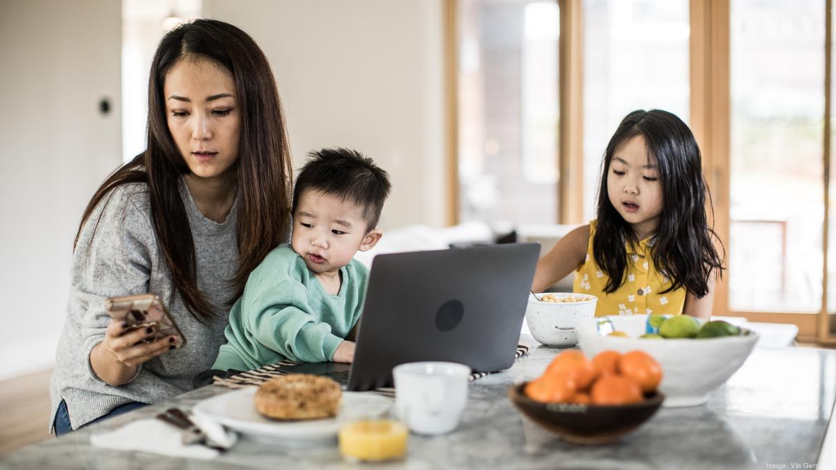 Remote work ability is not enough to save mothers juggling child care