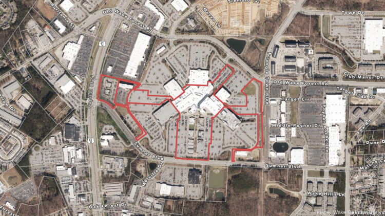 Triangle Town Center Mall Map Triangle Town Center Mall Sells For Fraction Of Previous Price - Triangle  Business Journal