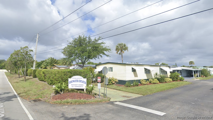 Tidewater Estates coop mobile home park in Deerfield Beach sold