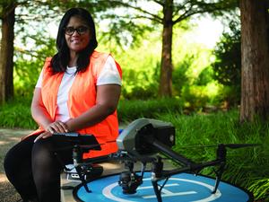 St. Louis entrepreneur Bronwyn Morgan brings drones and geospatial tech together with her company, XEO Air