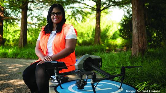 St. Louis entrepreneur Bronwyn Morgan brings drones and geospatial tech together with her company, XEO Air