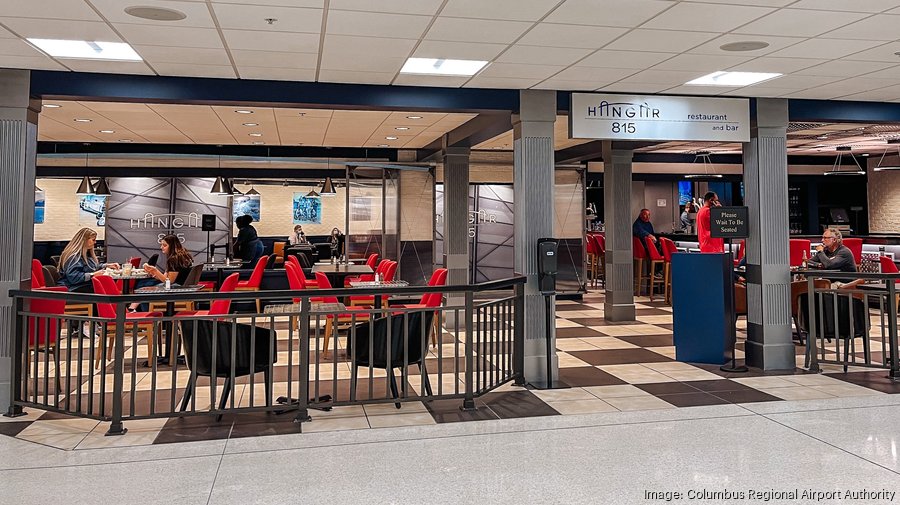 A new aviation-themed restaurant at John Glenn airport