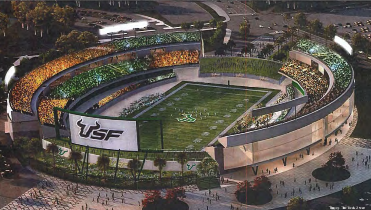 USF tees up plans for football stadium