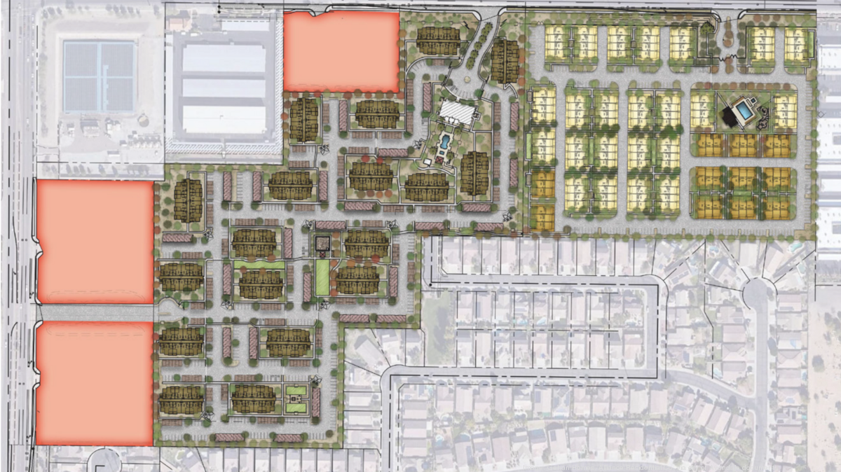 Gehan Homes, Alliance Residential Co. mixeduse project proposed for