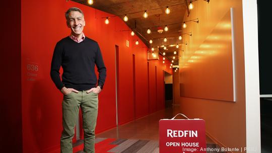 Redfin CEO Glenn Kelman is the Puget Sound Business Journal (PSBJ) 2021 Executive of the Year in Seattle