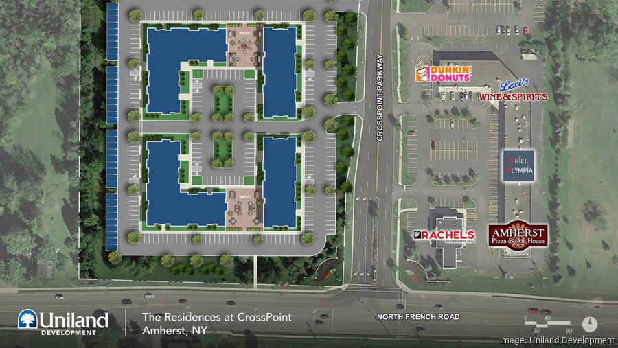 Uniland proposes 45 million 'liveworkplay' CrossPoint apartment project Buffalo Business First