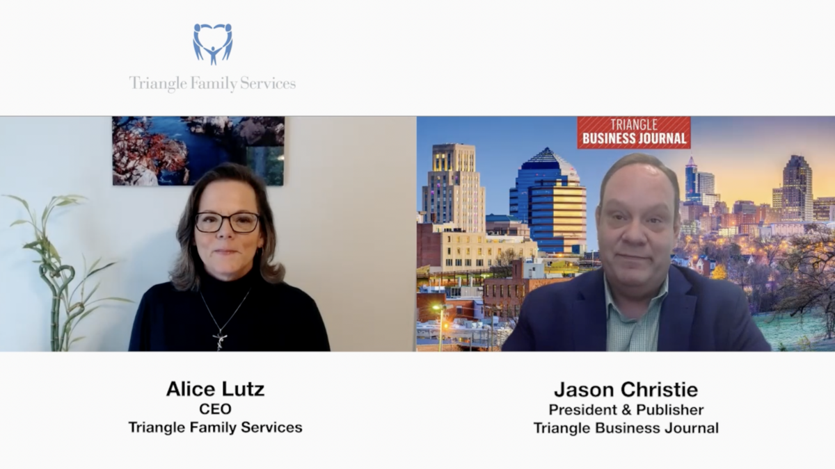 Executive insights: Triangle Family Services (video) - Triangle ...