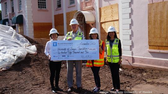 Island Insurance UH RISE donation