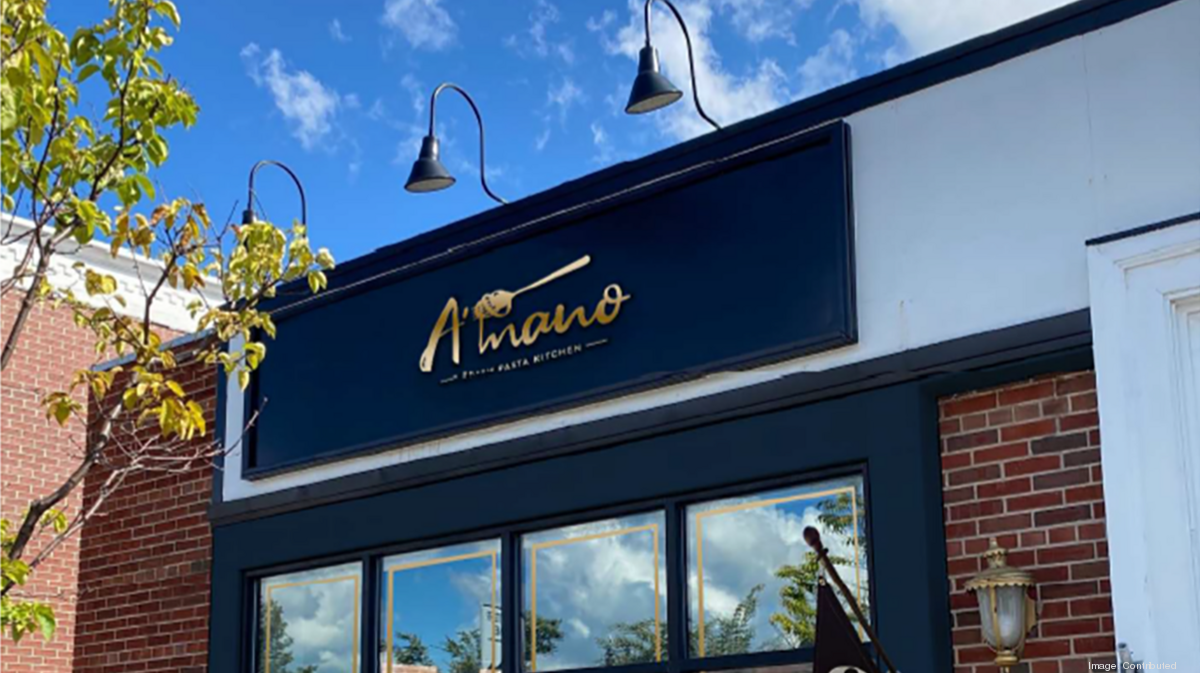 A'mano Fresh Pasta Kitchen plans buildyourown concept for