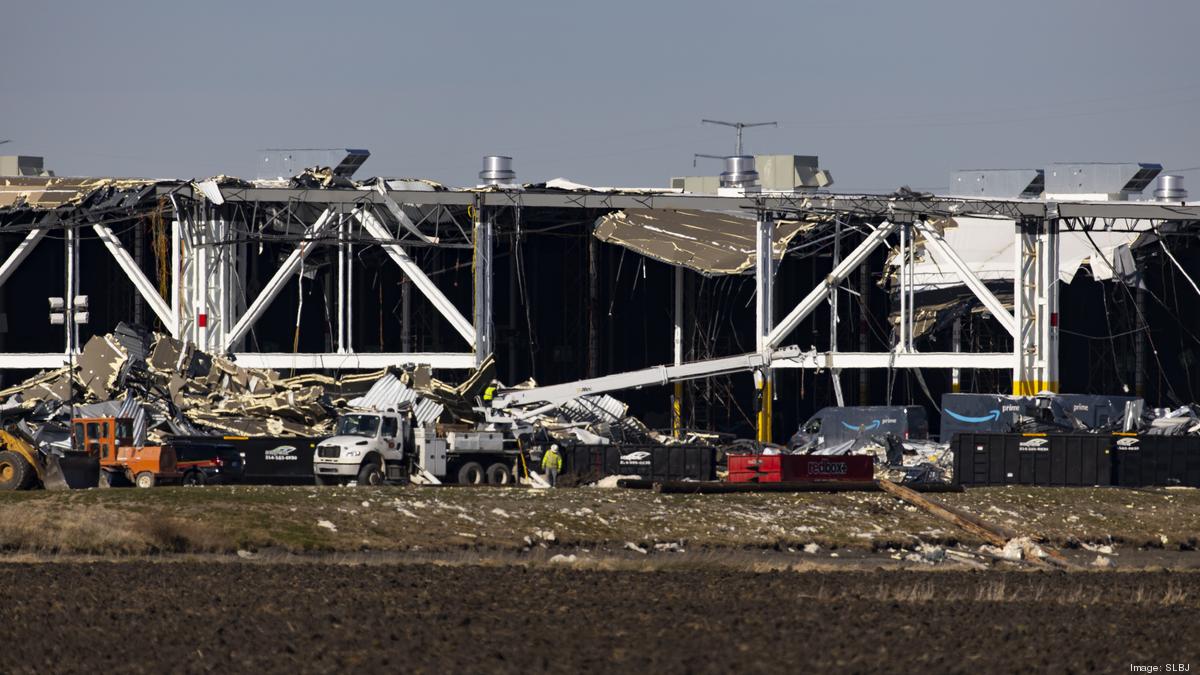 Amazon says it will rebuild collapsed Edwardsville warehouse St. Louis Business Journal
