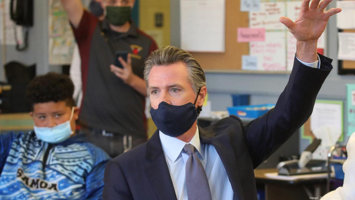 Newsom announces California will drop mask mandate for schools and