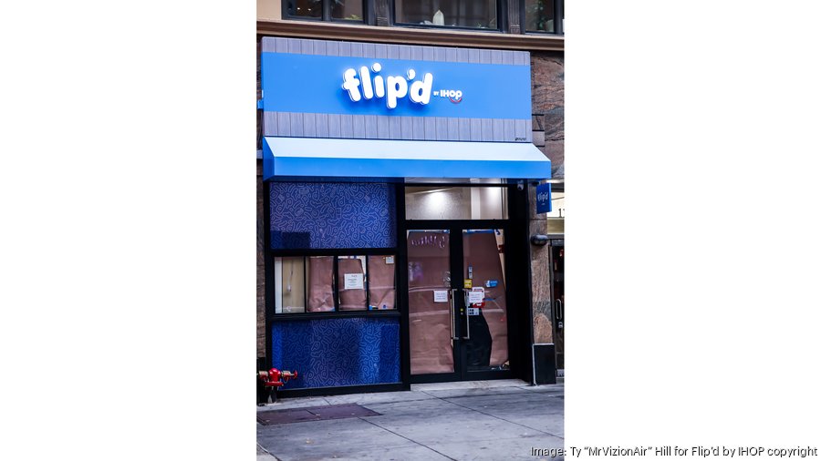 Flip'd by IHOP Presents Plant Based Sandwich at Flatiron Location