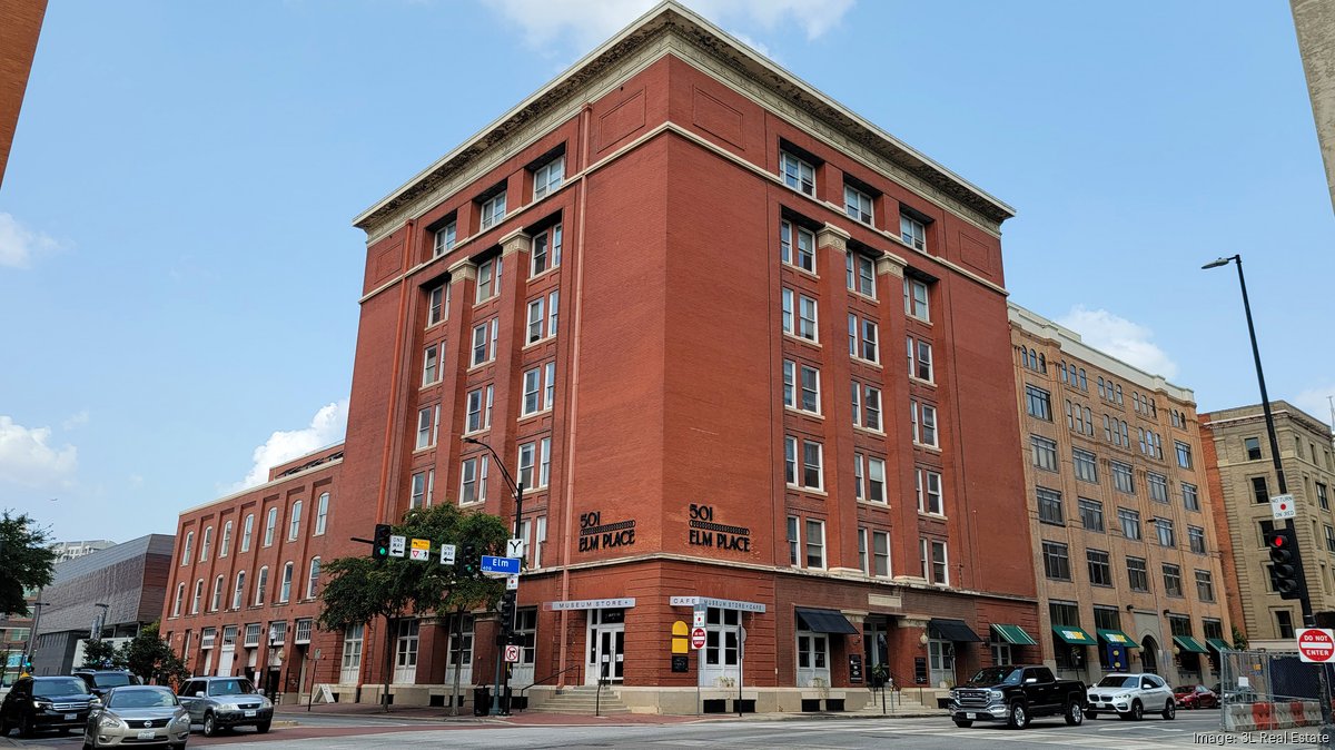 Behind 3L Real Estate's adaptive reuse project of 501 Elm in Dallas