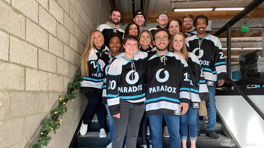 Team Paradox Front of the Jersey