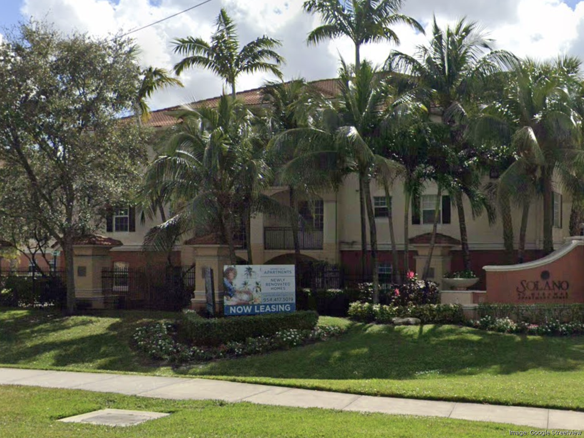 RangeWater Real Estate sells Solano at Miramar apartments to Brookfield  Property Group - South Florida Business Journal