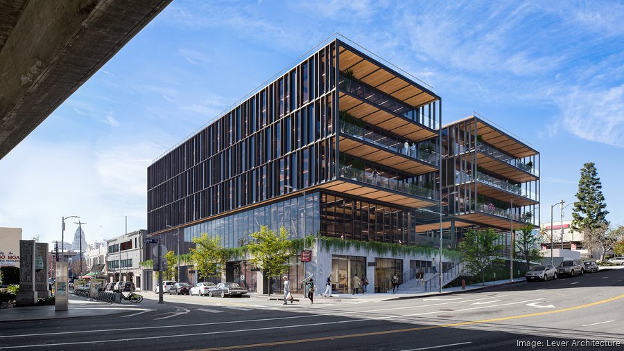 Cross-laminated timber office building rising in Los Angeles 