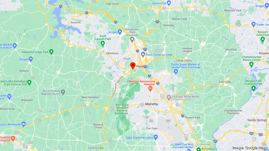 Tesla facility in Cobb bought by MDH Partners - Atlanta Business Chronicle