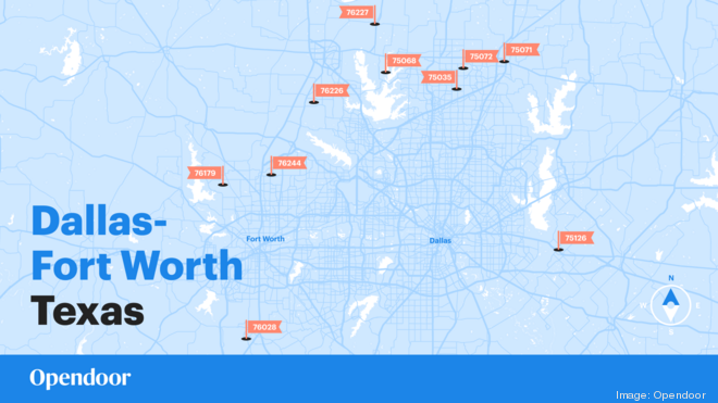 Zip Code Map Dallas Fort Worth