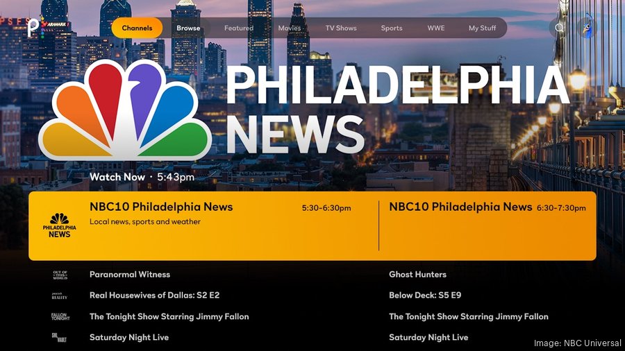 NBC10 Begins Airing On Peacock Streaming Service - Philadelphia ...