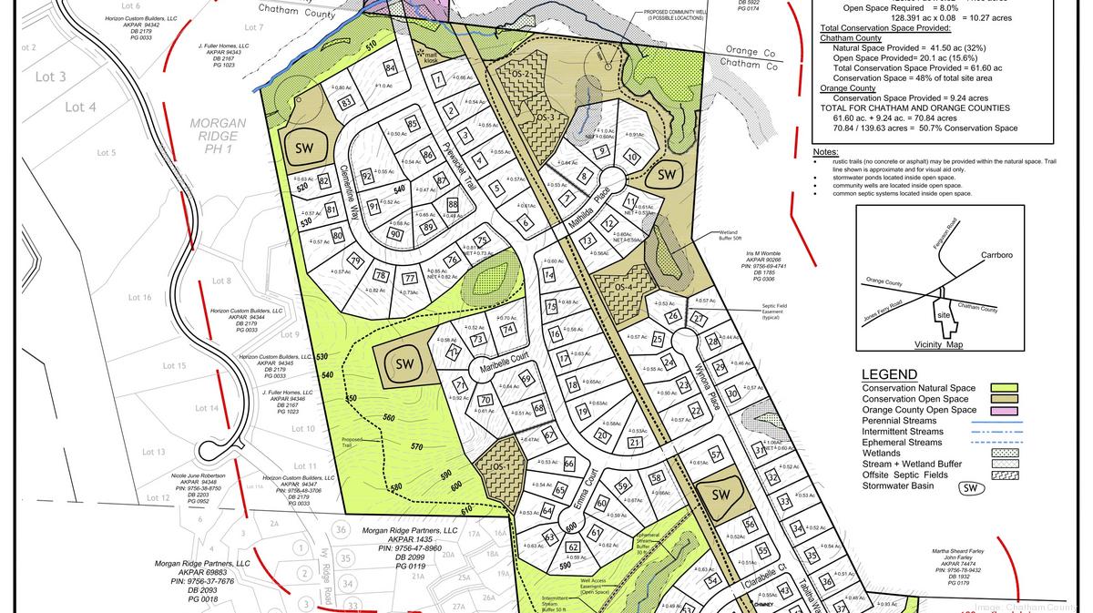 Nearly 100 new homes coming to Chatham County development - Triangle ...