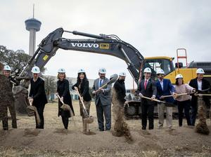 Civic Park Ground Breaking