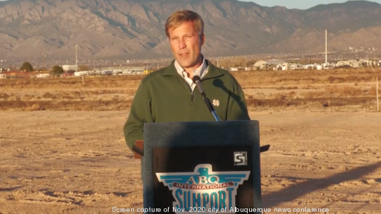 Albuquerque Mayor Tim Keller news conference