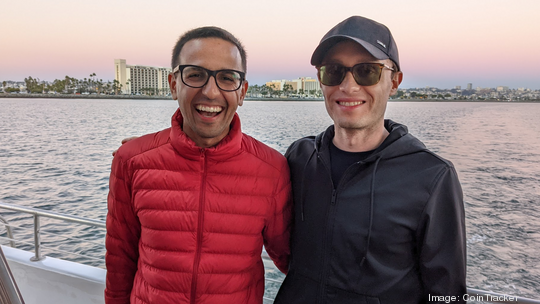 CoinTracker co-founders Chandan Lodha and Jon Lerner