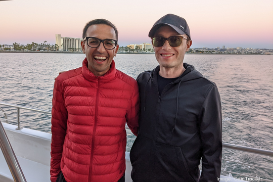 CoinTracker co-founders Chandan Lodha and Jon Lerner