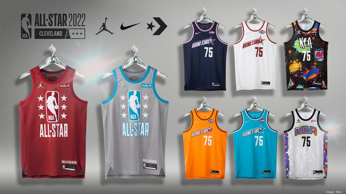 Nike (NYSE NKE) reveals designs for its NBA AllStar uniforms