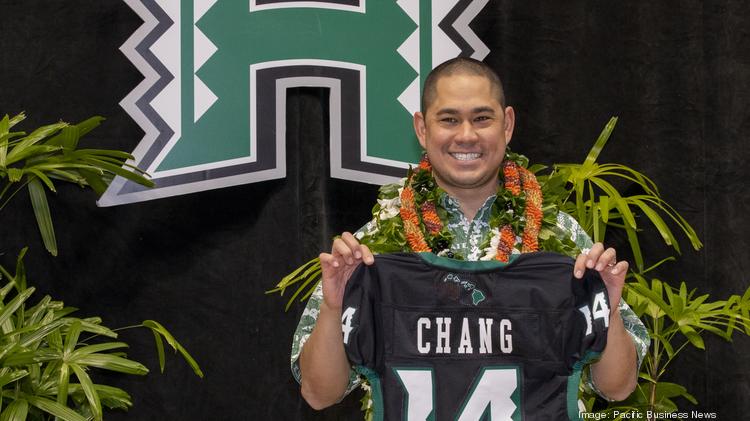 University of Hawaii names former record-setting quarterback as new head  football coach - Pacific Business News