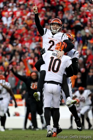 Cincinnati Bengals beat Kansas City Chiefs 27-24 in overtime in AFC title  game, advance to first Super Bowl in 33 years