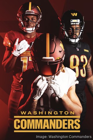 Washington Football Team's new name will be Washington Commanders -  Washington Business Journal