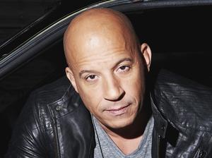 Bald actor Vin Diesel