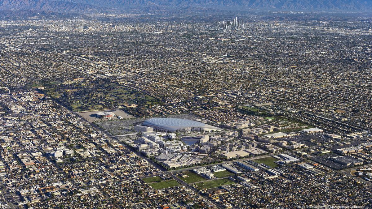 The New SoFi Stadium at Hollywood Park