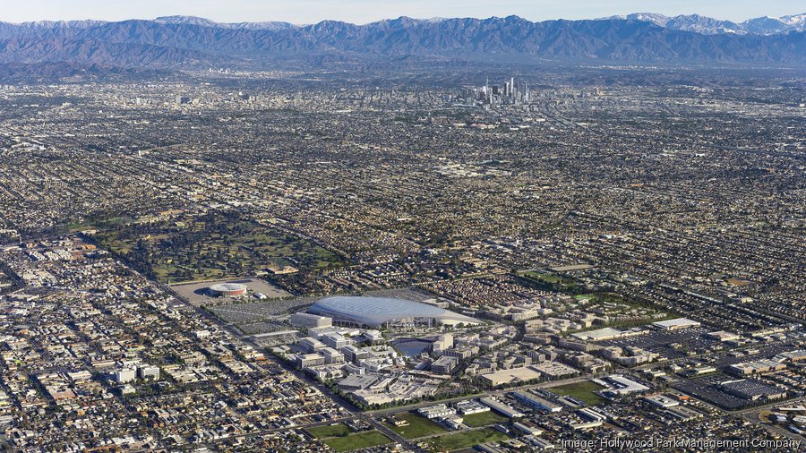 Los Angeles Chargers Sofi Stadium at Hollywood Park Poster 