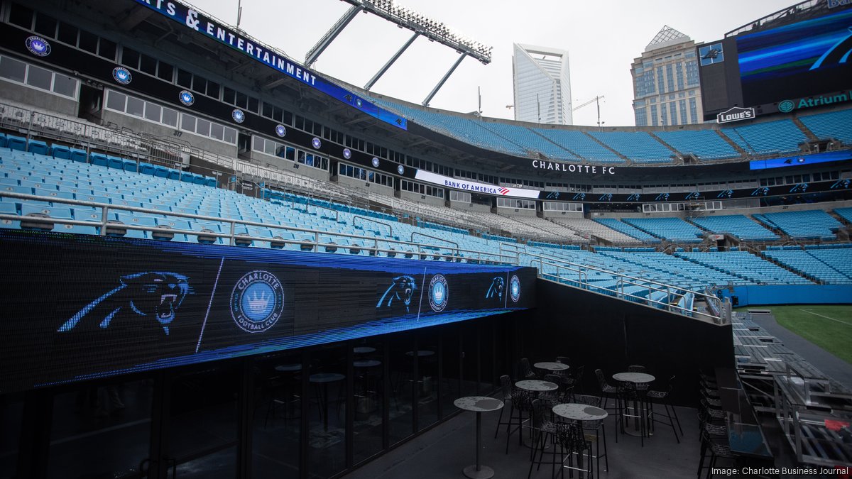 Charlotte FC gives look at Bank of America Stadium upgrades - Charlotte  Business Journal