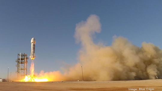 Blue Origin New Shepard Launch