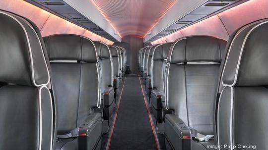 Aero jet plane courtesy interior