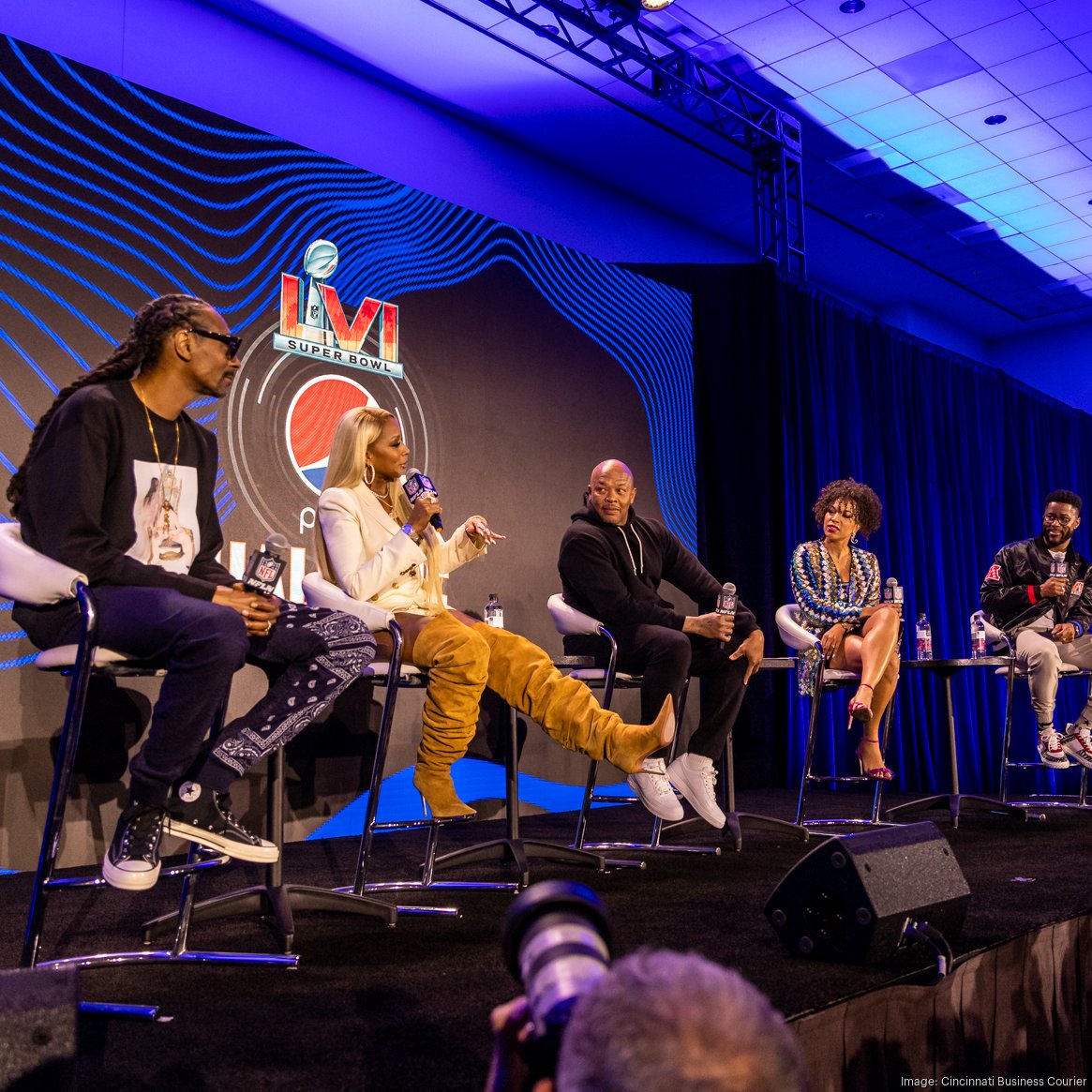 Super Bowl LVI: From Snoop to CBS, inside the big game's media circus -  Cincinnati Business Courier