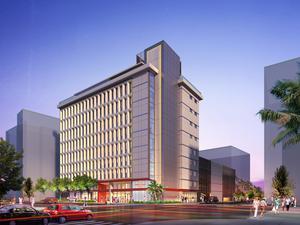 Exterior Rendering of Hawaii State FCU Headquarters